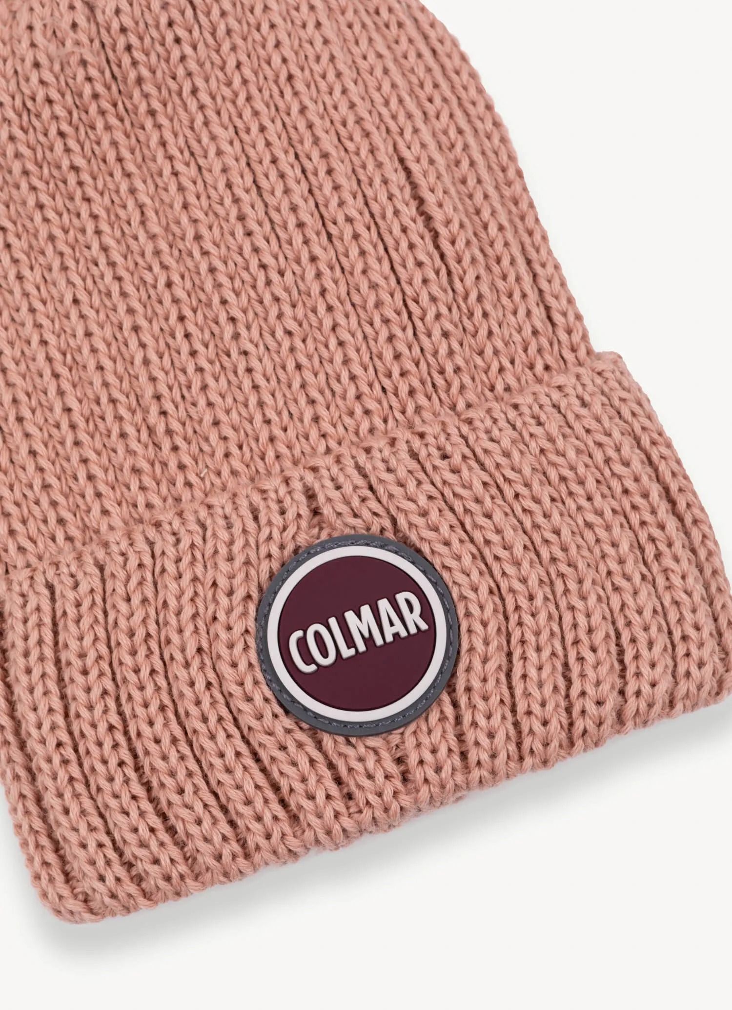 Unisex hat in wool with turn-up