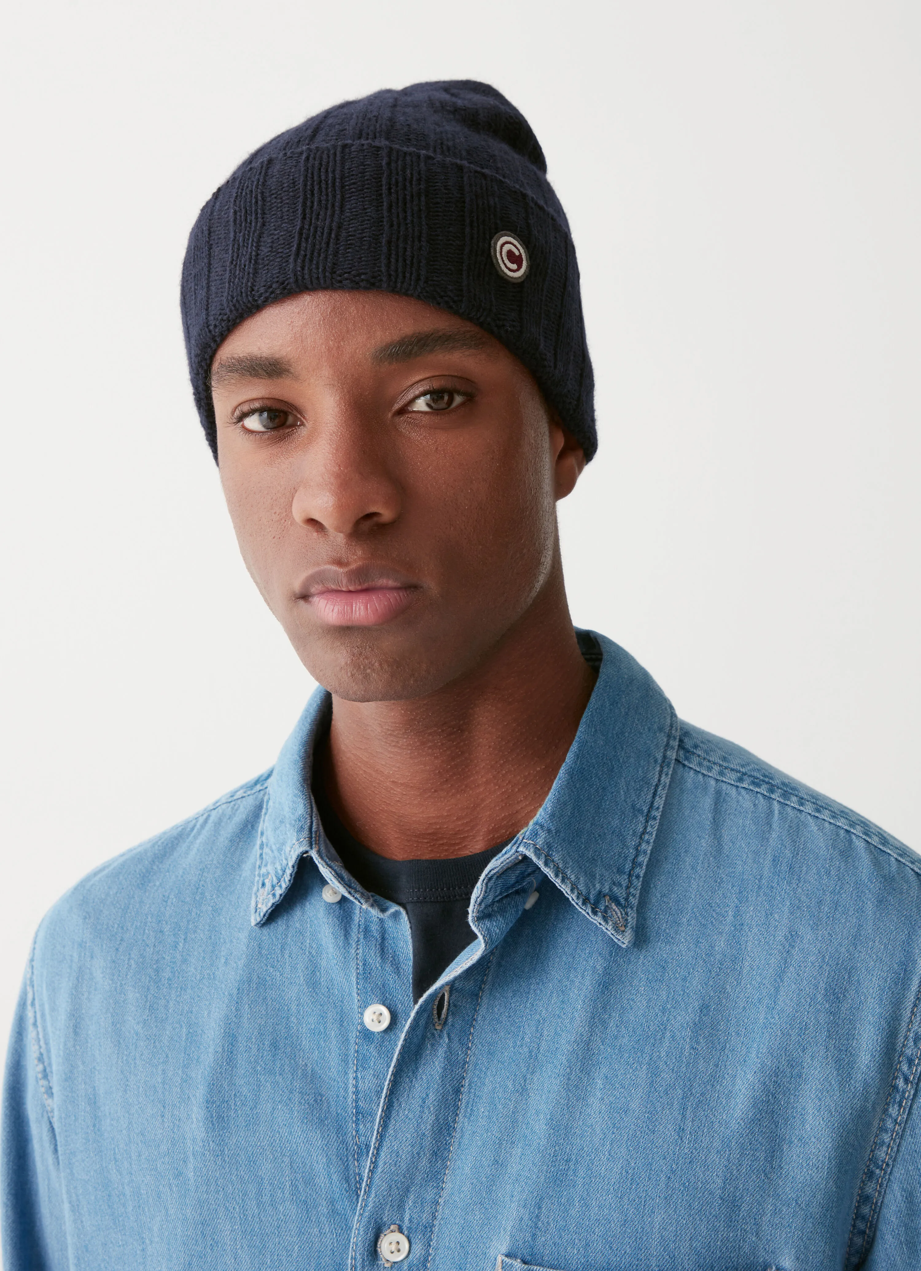 Unisex wool and cashmere hat