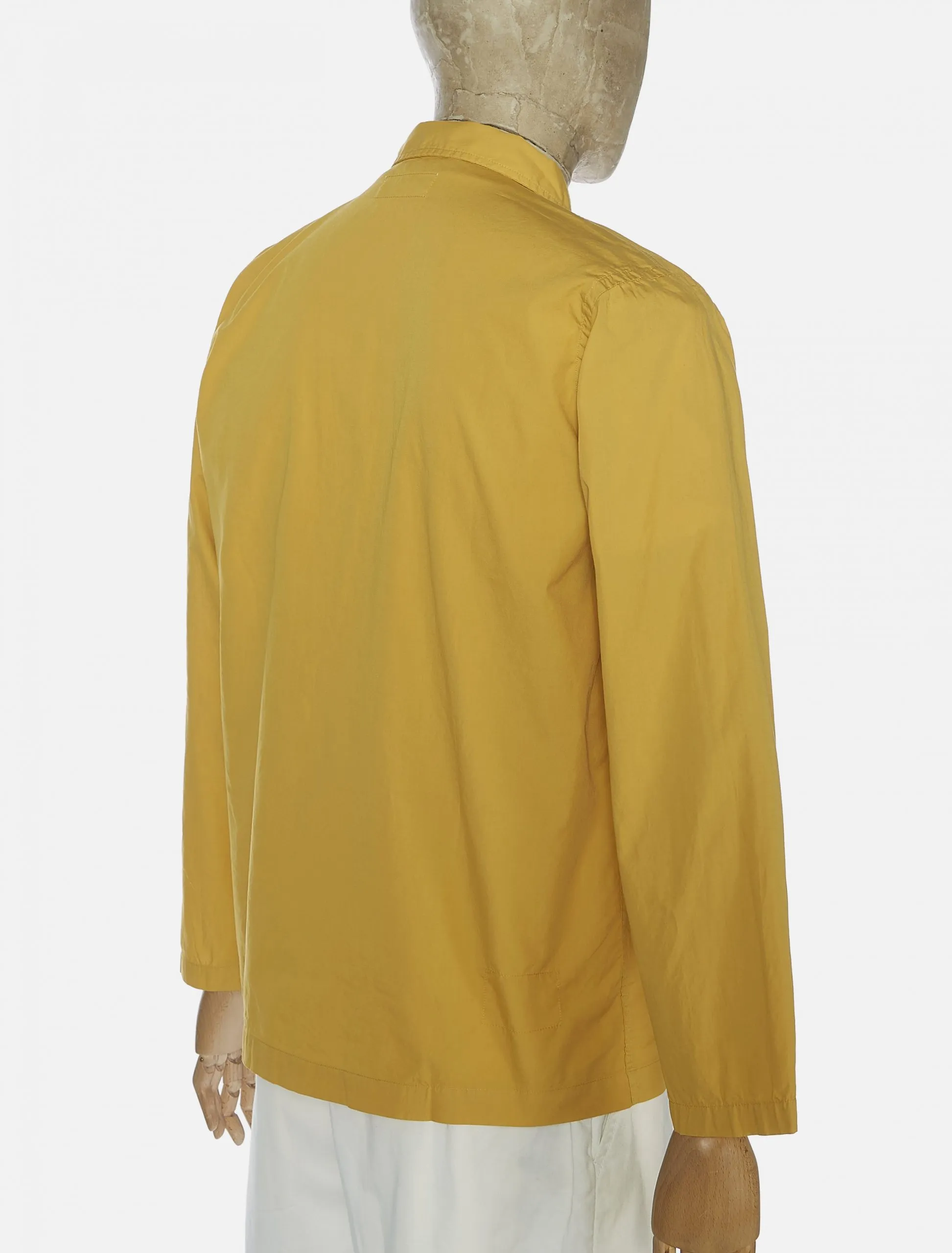 Universal Works Poplin Bakers Overshirt Gold