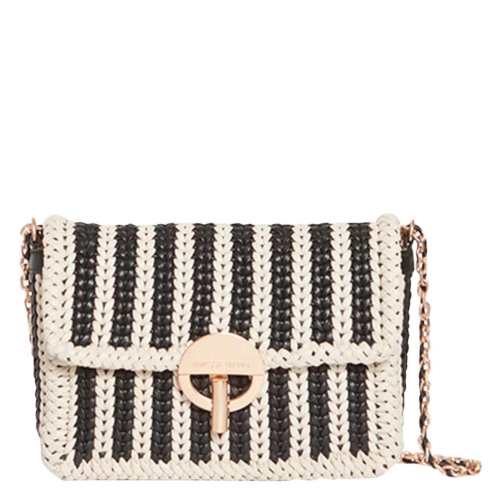  VANESSA BRUNO   NANO MOON - Borsa a bandoliera in pelle | Multicolore