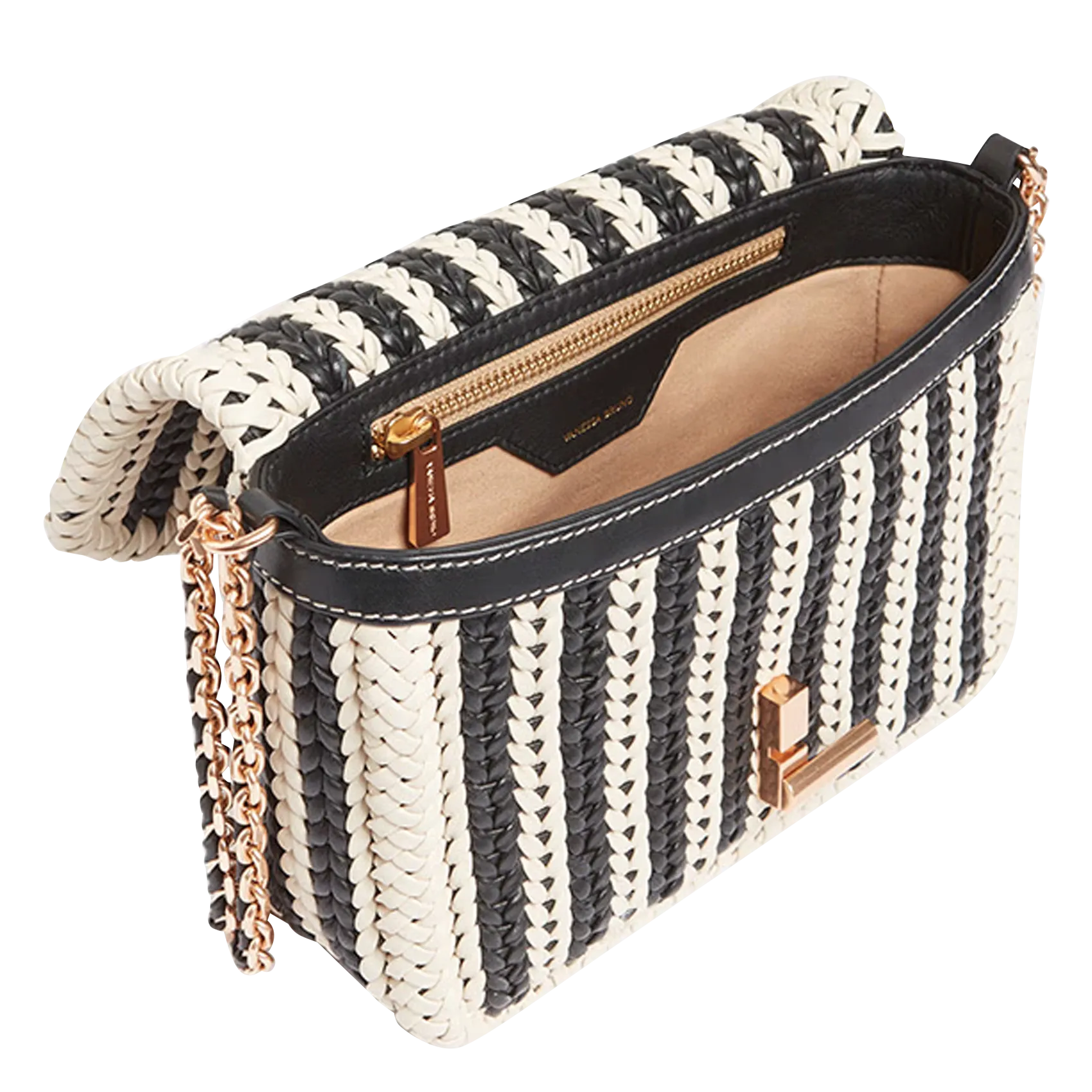  VANESSA BRUNO   NANO MOON - Borsa a bandoliera in pelle | Multicolore