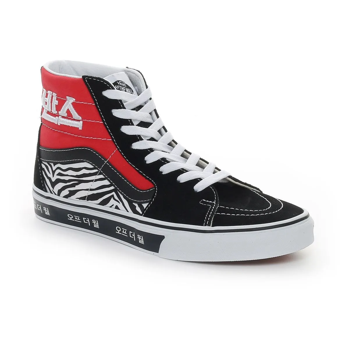 Vans Sk8-Hi Korean Typography Rosso Blu