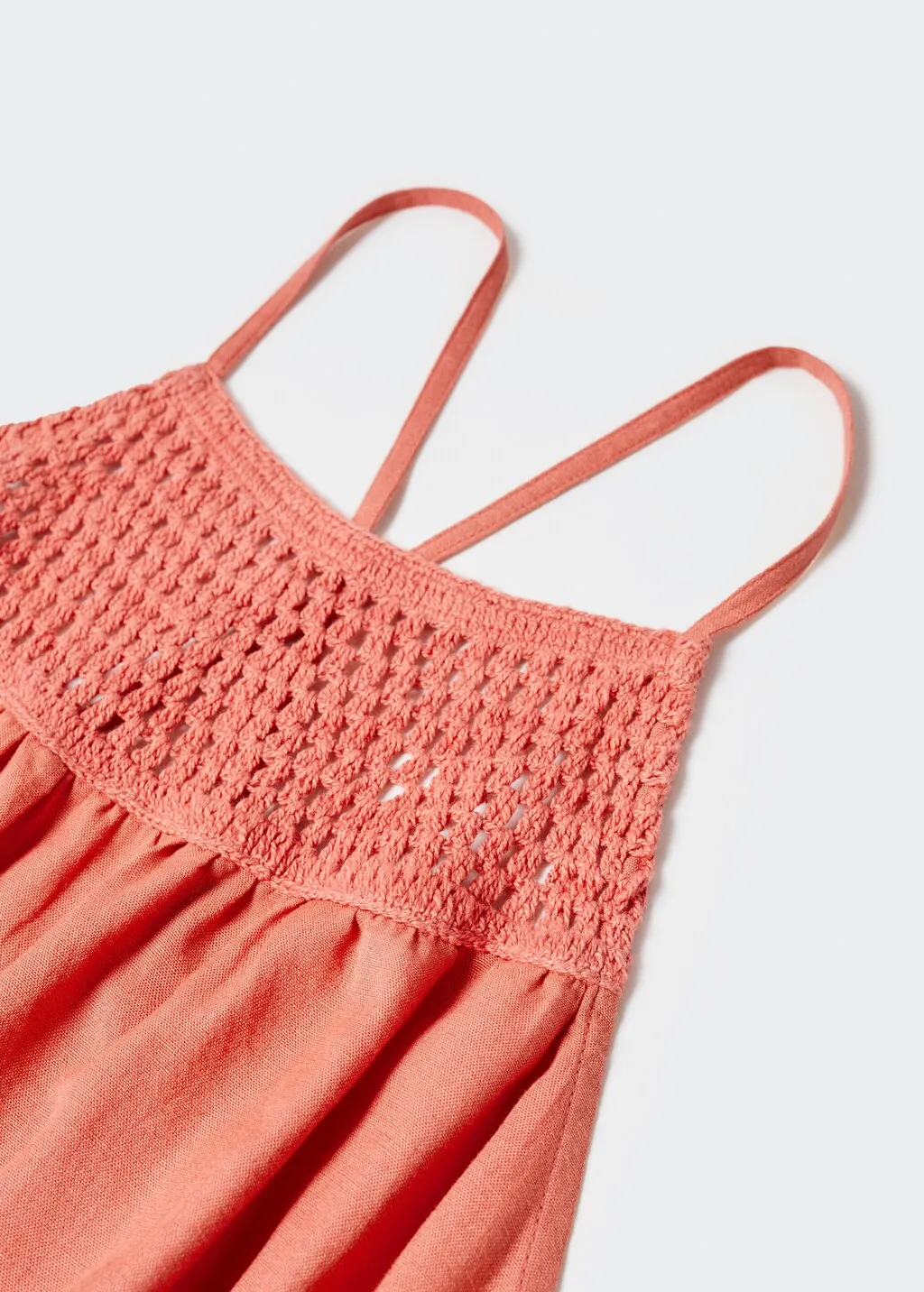 Vestito a tuta inserto crochet