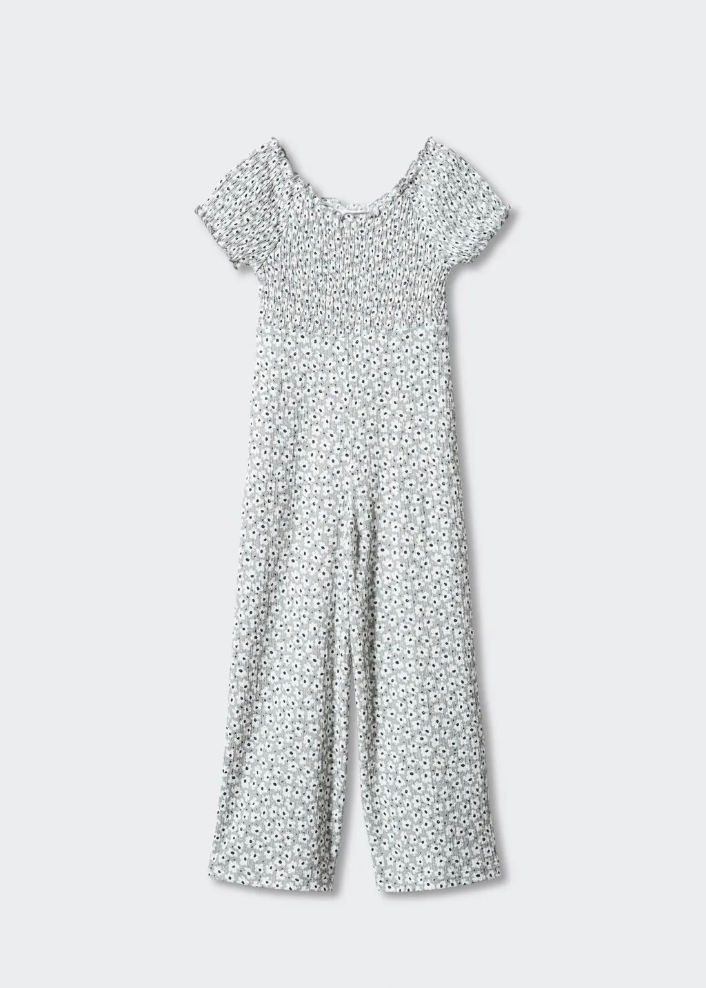 Vestito a tuta stampa floreale