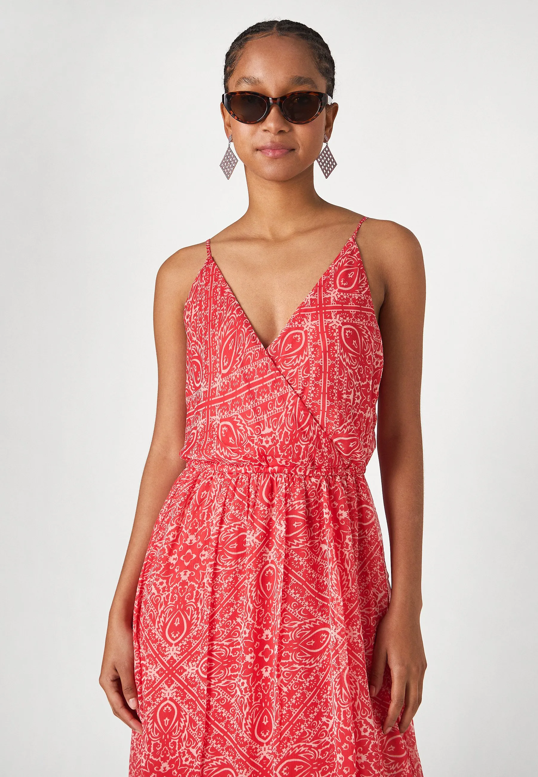 VMSMILLA SINGLET WRAP - Vestito lungo
