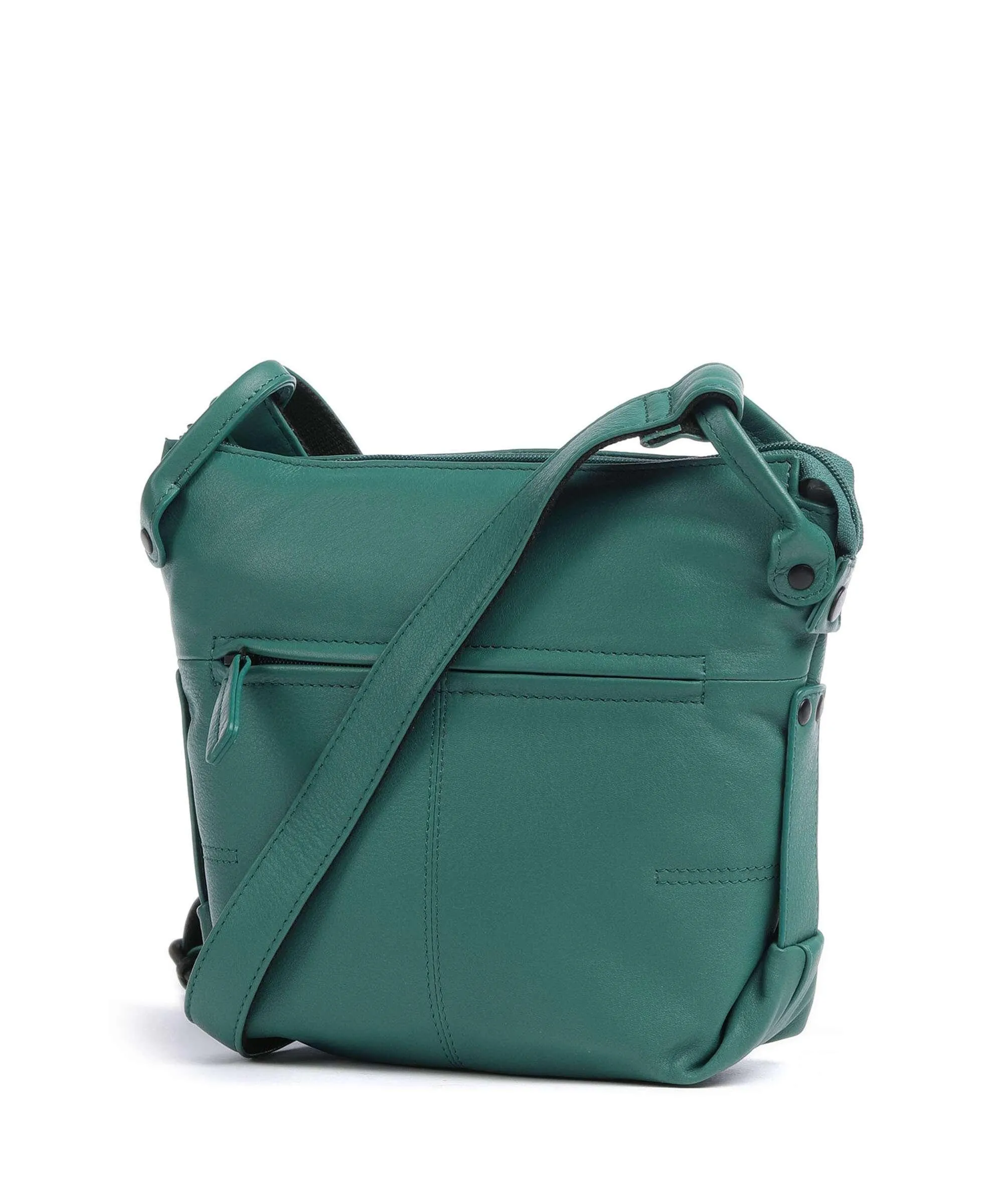  Voi 4Seasons Fjora Borsa a tracolla pelle a grana fine verde  