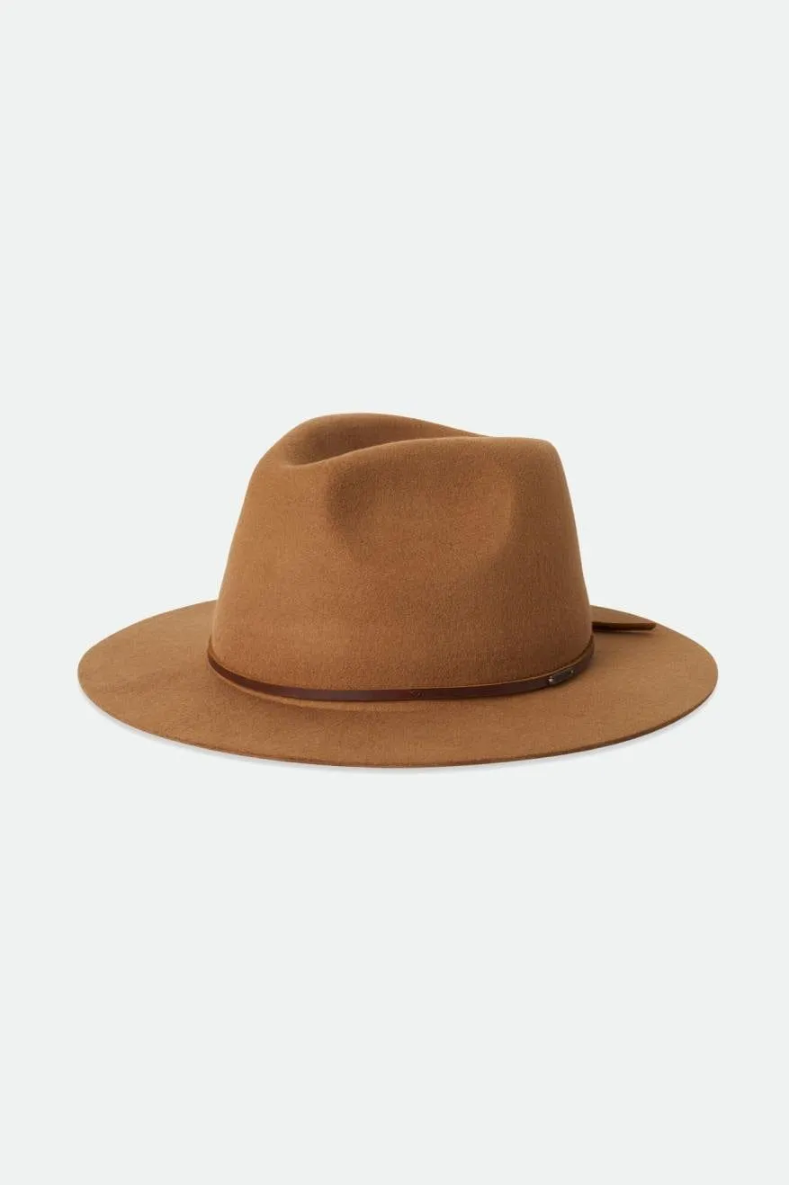 WESLEY PACKABLE FEDORA