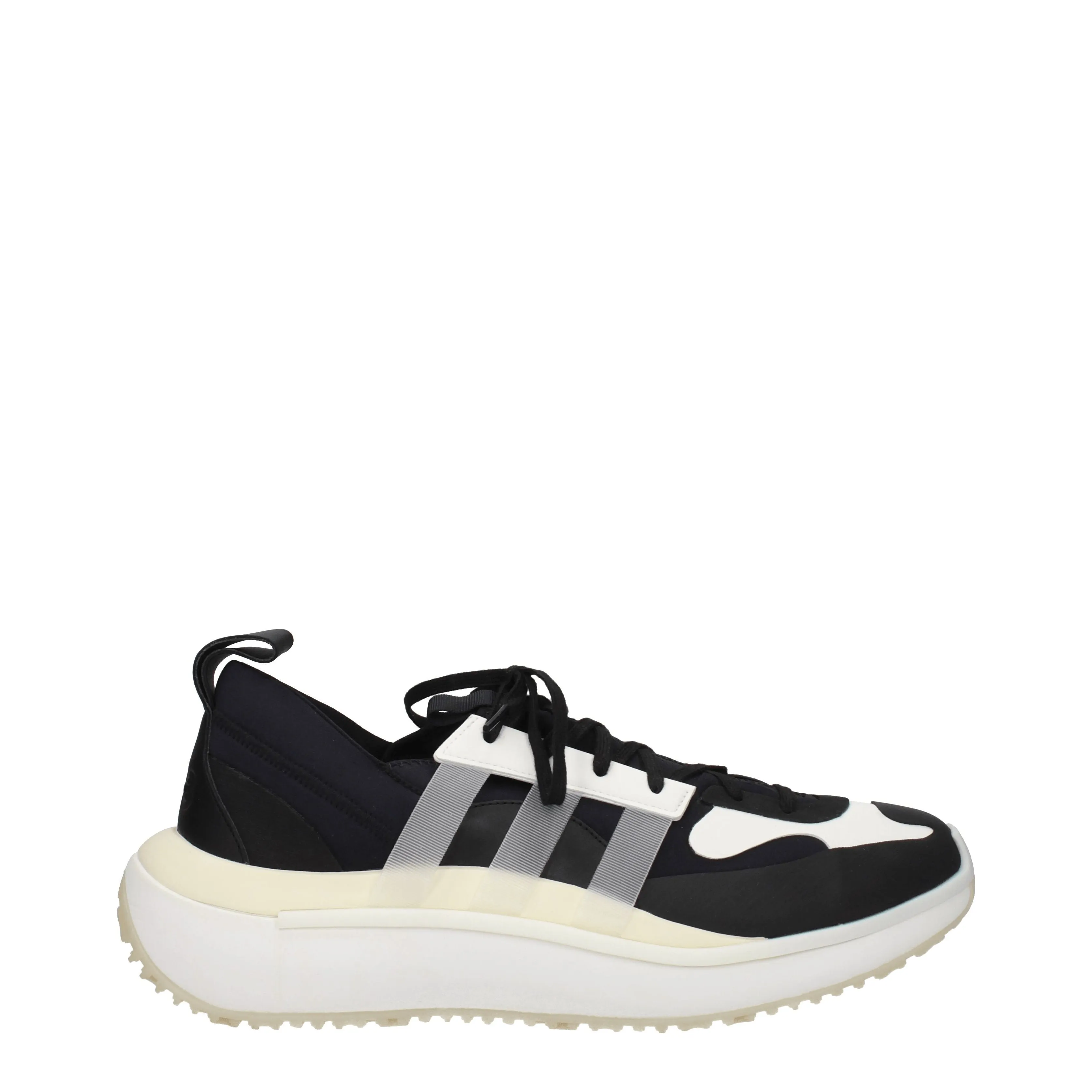 Y3 Yamamoto Sneakers Qisan Uomo Tessuto Nero