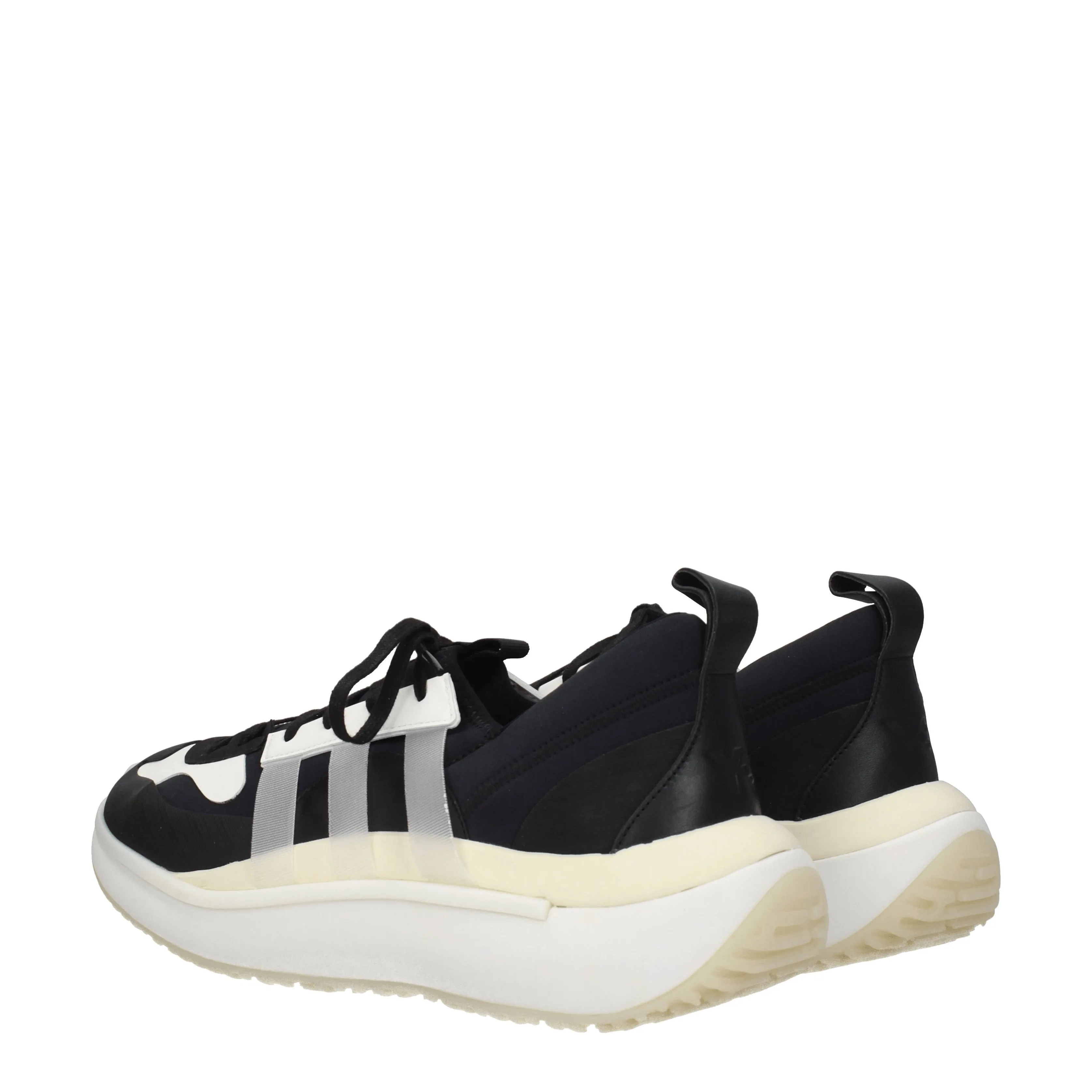 Y3 Yamamoto Sneakers Qisan Uomo Tessuto Nero