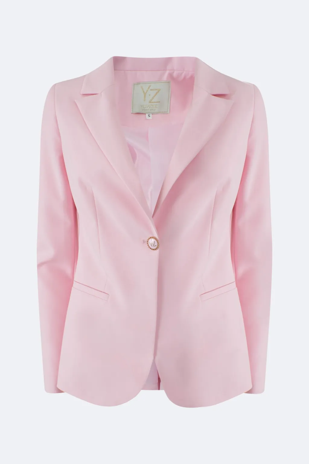 YES-ZEE BLAZER ROSA DONNA MONOPETTO G431